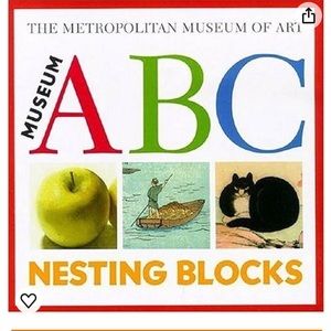 The metropolitan museum of art ABC nesting blocks